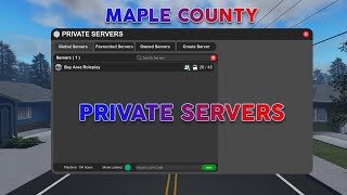 CRP Maple County  Private Severs [upl. by Lemrej]