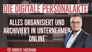 Die digitale Personalakte  Alles organisiert amp archiviert in DATEV Unternehmen online [upl. by Inger654]