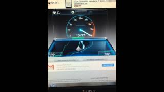 Test de velocidad Movistar fibra optica [upl. by Vernor]