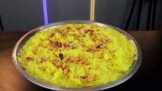 How to Make Perfect Zarda  Traditional Sweet Rice Recipequot  PBT ASMR [upl. by Lovato]