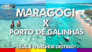 Maragogi ou Porto de Galinhas  Qual o Melhor Destino de Viagem [upl. by Stagg]