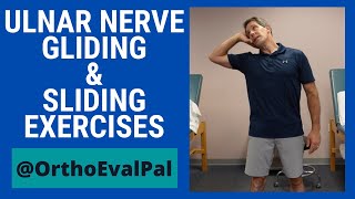 Ulnar Nerve GlidingSliding Exercise Video [upl. by Auoy]