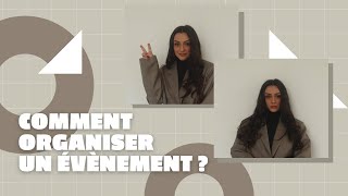 Comment organiser un événement [upl. by Oirasan]