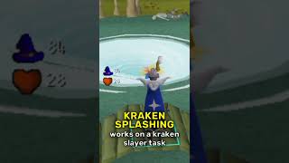 Kraken Splashing OSRS [upl. by Nonnair]