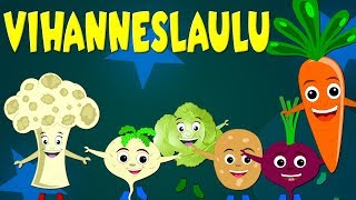 Vihanneslaulu  Lastenlauluja suomeksi [upl. by Menell]