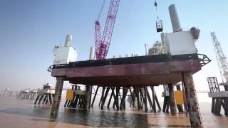 LNG Jetty  Dahej Film [upl. by Itoc125]