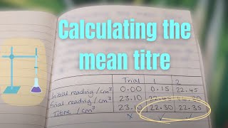 Calculating the mean titre [upl. by Annelise]