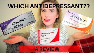 My Experience Taking ANTIDEPRESSANTS  Sertraline Mirtazapine and Citalopram REVIEW [upl. by Atsyrc785]