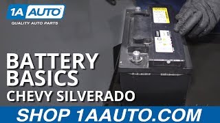 How to Replace Battery 1419 Chevy Silverado [upl. by Ahswat]