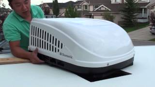 Install a RV Roof Top AC Unit on a Forest River Pop Up Camper Tent Trailer [upl. by Francie994]