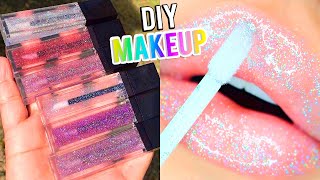 MAKE YOUR OWN MAKEUP 9 DIY Projects You Need To Know Lipstick Eyeliner LipglossEyeshadows amp More [upl. by Amadis]