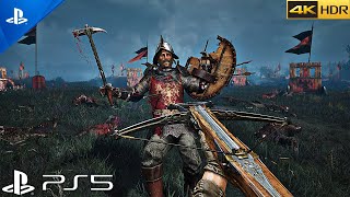 PS5 Chivalry 2 GAMEPLAY  Ultra High Realistic Graphics 4K HDR 60fps [upl. by Soracco588]