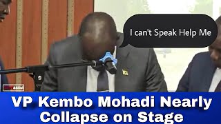 Breaking 😳 Kembo Mohadi Nearly Collapse on Stage [upl. by Eilra]