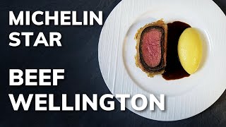 Fine dining BEEF WELLINGTON recipe  Michelin star POMME PURÉE [upl. by Yentrac]