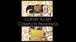 Gustav Klimt Complete Paintings  Flip Through [upl. by Inga]