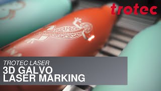 Trotec Laser 3D Galvo Laser Marking [upl. by Stempien]