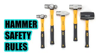 How to use a hammer safely Hammer Safety Guide for beginners [upl. by Martinelli838]