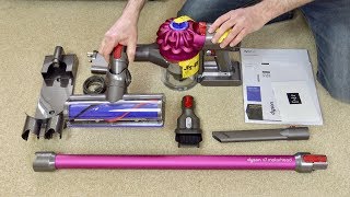 Dyson V7 Motorhead Cordless Vacuum Cleaner First Look amp Quick Demo [upl. by Aznofla]