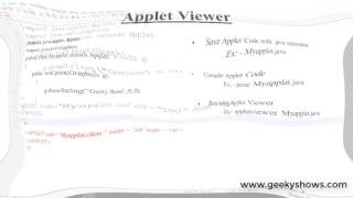 How to Run Java Applet Program using Applet Viewer Hindi [upl. by Eddi]