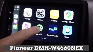 Pioneer DMHW4660NEX Display and Controls Demo  Crutchfield Video [upl. by Luiza395]