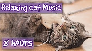 Music for Cats  8 hour Relaxing Cat Music Playlist Help Cats Sleep and Relax Help with anxiety 🐱💤 [upl. by Hadwin404]