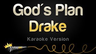 Drake  Gods Plan Karaoke Version [upl. by Tigirb]