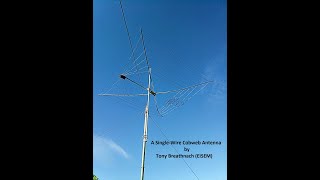 My Cobweb singlewire Antenna Build by Tony Breathnach EI5EM [upl. by Baptiste]