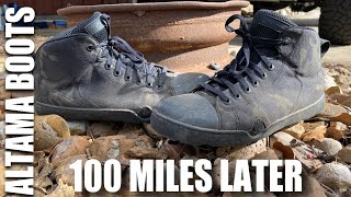 100 MILES LATER THE ALTAMA OTB MARITIME ASSAULT BOOTS REVIEW [upl. by Janice238]