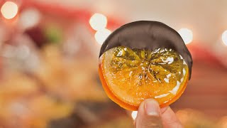 How to Make Candied Orange Slices  Hungry AF [upl. by Uokes]