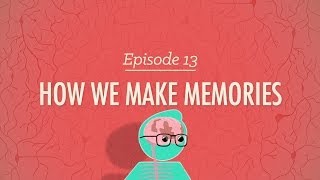 How We Make Memories Crash Course Psychology 13 [upl. by Ydoc]