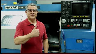 Intro Mazak Mazatrol Training Philabuster CNC Lathe T2  T3 Control [upl. by Novahs]