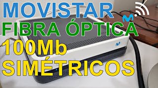 MOVISTAR FIBRA ÓPTICA 100MB SIMÉTRICAS OPINIONES DESPUÉS DE 6 MESES EN CALI COLOMBIA [upl. by Iluj]