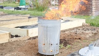 How to Use a Garden Incinerator [upl. by Brunk501]