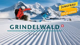 Best skiing in Grindelwald 2020 Jungfrau Ski Switzerland [upl. by Dnaletak]