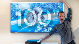 100INCH 4K LASER TV Hisense L5 Review [upl. by Bracci]