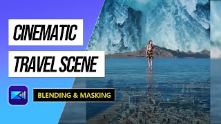 CINEMATIC Video Editing Tutorial  PowerDirector App Tutorial [upl. by Kcira86]