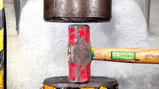 More Than100 Best Hydraulic Press Moments  Oddly Satisfying [upl. by Nihs]