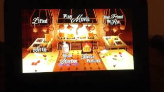 Ratatouille DVD Menu Walkthrough [upl. by Bergren]