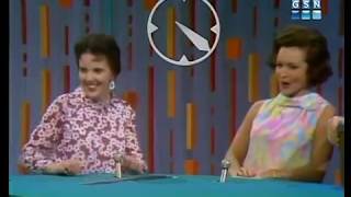 PASSWORD 19670616 Betty White amp Frank Gifford [upl. by Hwang590]