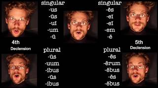 Latin 4th and 5th Declension Song [upl. by Ludba]