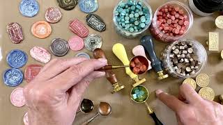 Wax Seals Made Easy  Tips and Techniques [upl. by Silecara]