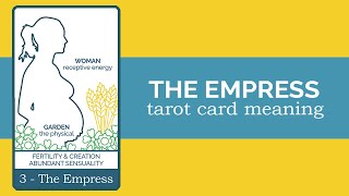 The Empress Tarot Card Reading and Meaning [upl. by Cattier439]