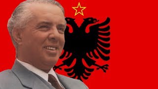 Enver Hoxha Tungjatjeta Long Live Enver Hoxha English Lyrics [upl. by Tirza]