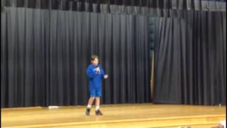 11 Year Old Kid Kills Rap God At Talent Show [upl. by Maryjane388]