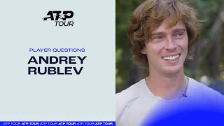 Questions for Andrey Rublev [upl. by Eilsil]