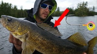 The ONLY Technique You Need  Ontario Walleye Fishing [upl. by Sairahcaz]