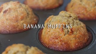 BEST Banana Muffins Recipe [upl. by Irfan961]