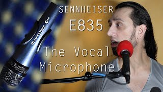 Sennheiser E835 Cardioid Vocal Microphone  Comprehensive Review and Application [upl. by Daphna]