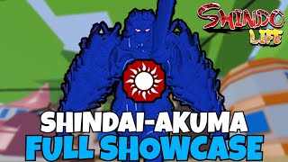 ShindaiAkuma Full Showcase All 4 Modes  SHINDO ROBLOX [upl. by Alvan]