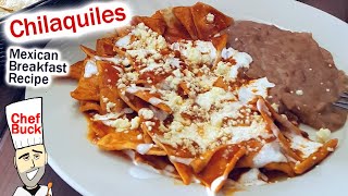 Easy Chilaquiles Recipe  My Favorite Mexican Breakfast [upl. by Gildea]